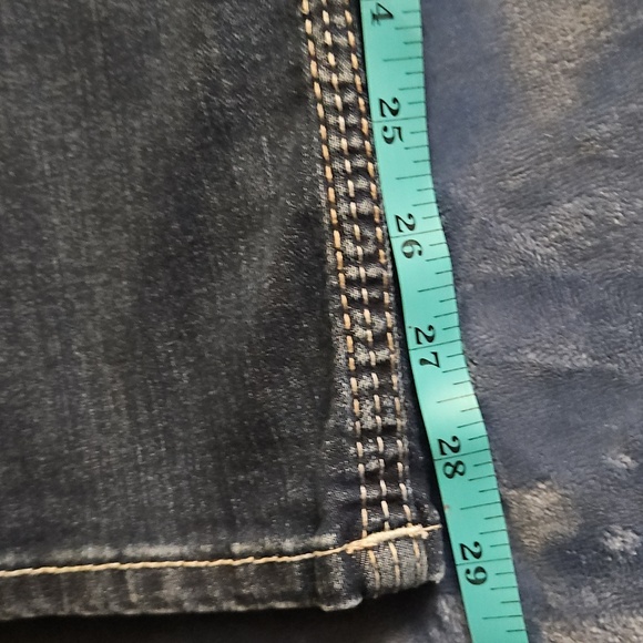 BKE Nolan Straight Dark Blue Denim Jeans 40S - Picture 12 of 16